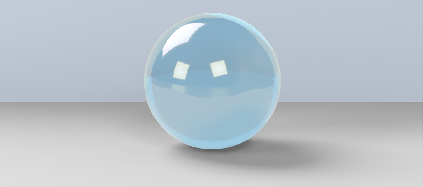 Glaskugel der microball GmbH