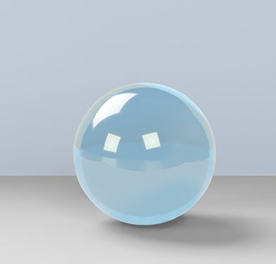 Glaskugel der microball GmbH